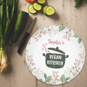 Planche À Découper Aquarelle personnalisée Vegan