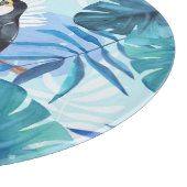 Planche À Découper Aquarelle Toucans : Tropical Seamless (Coin)