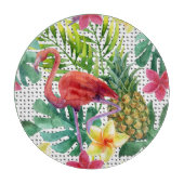 Planche À Découper Aquarelle tropicale (Devant)