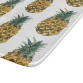 Planche À Découper Aquarelle tropicale ananas Motif sans couture (Coin)