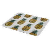 Planche À Découper Aquarelle tropicale ananas Motif sans couture (Coin)