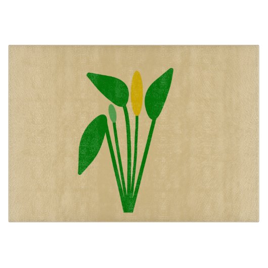 Planche à découper Araceae (Devant)