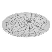 Planche À Découper Araignée Web Ou Cobweb Ligne Minimale Art Hallowee (Coin)