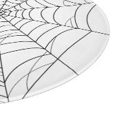 Planche À Découper Araignée Web Ou Cobweb Ligne Minimale Art Hallowee (Coin)