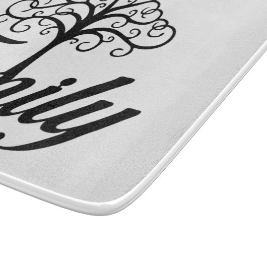 Planche À Découper Arborescence familiale (Coin)