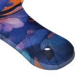 Planche À Découper Arbre à fleurs au lac au lever du soleil (Coin)