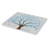 Planche À Découper Arbre à neige d'hiver (Coin)