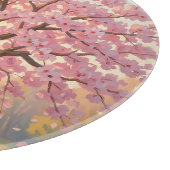 Planche À Découper Arbre de cerisier en fleurs Printemps (Coin)