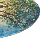 Planche À Découper Arbre de connaissances - Peinture à l'huile (Coin)