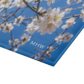 Planche À Découper Arbre de fleurs tableau de découpe monogramme pers (Coin)