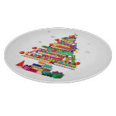 Planche À Découper Arbre de la bibliothèque de Joyeux Noël (Coin)