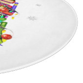 Planche À Découper Arbre de la bibliothèque de Joyeux Noël (Coin)