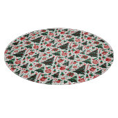 Planche À Découper Arbre de Noël, cadeaux, sucre de canne (Coin)