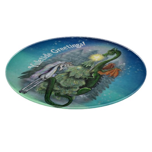 Planche À Découper Arbre de Noël enchanté (Coin)