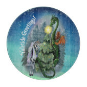 Planche À Découper Arbre de Noël enchanté (Devant)