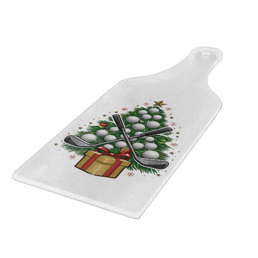 Planche À Découper Arbre de Noël Équipement de Golf Noël Golf (Coin)