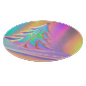 Planche À Découper Arbre de Noël Iridescente (Coin)