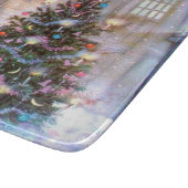 Planche À Découper Arbre de Noël Vintage (Coin)