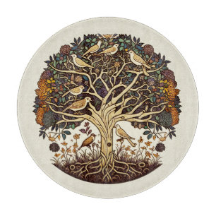 Planche À Découper Arbre de vie, Songbirds