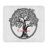 Planche À Découper Arbre de vie Thunder_Cove  (Devant)