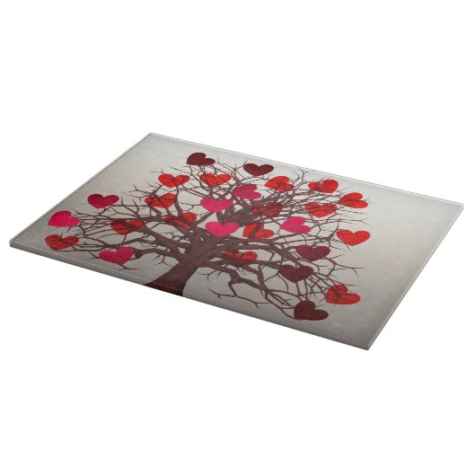 Planche À Découper Arbre des coeurs (Coin)