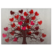 Planche À Découper Arbre des coeurs (Devant)