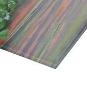 Planche À Découper Arbre d'eucalyptus arc-en-ciel (Coin)