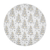 Planche À Découper “Arbre Tourbillonnant” Noël (Devant)