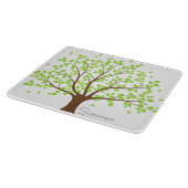 Planche À Découper Arbre verte d'été (Coin)