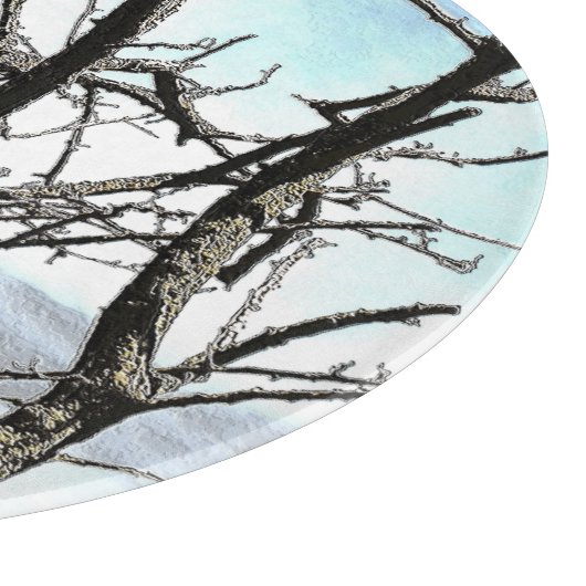 PLANCHE À DÉCOUPER ARBRES (Coin)