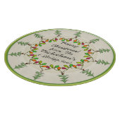 Planche À Découper Arbres de Noël & Lumières Charcuterie Board (Coin)