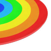 Planche À Découper Arc en ciel Conception-40686 (Coin)