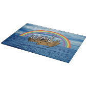 Planche À Découper Arche de Noé - Alliance arc-en-ciel de Dieu (Coin)