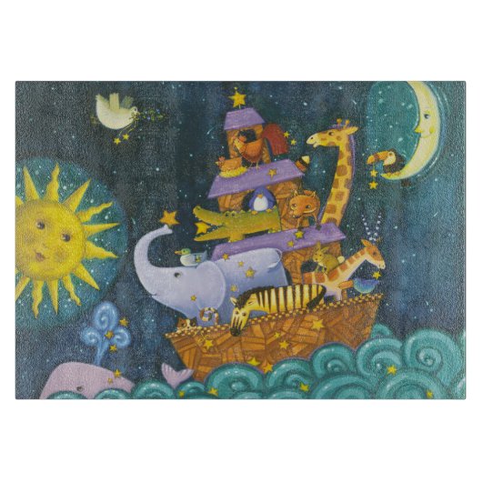 Planche À Découper Arche la nuit (Devant)