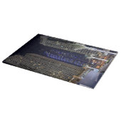 Planche À Découper Architecture de Dubaï la nuit (Coin)