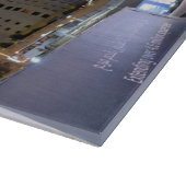 Planche À Découper Architecture de Dubaï la nuit (Coin)