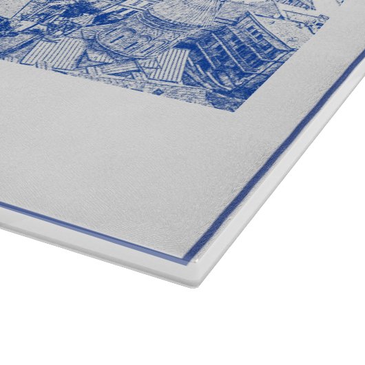 Planche À Découper Architecture de rue Tbilissi Georgia (Coin)