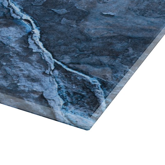 Planche À Découper Ardoise bleue (Coin)