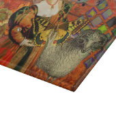 Planche À Découper Aries Orange Woman : Collage d'art antique gothiqu (Coin)