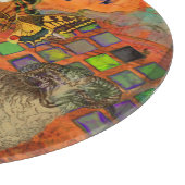 Planche À Découper Aries Orange Woman : Collage d'art antique gothiqu (Coin)