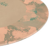 Planche À Découper Armée Floral Vert (Coin)