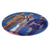 Planche À Découper Armée, marine et marines (Coin)