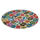 Planche À Découper Armoiries : Arrière - plan héraldique. (Coin)