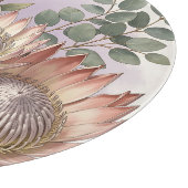 Planche À Découper Arrangement botanique d'eucalyptus et de protée ro (Coin)