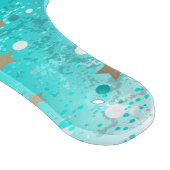 Planche À Découper Arrière - plan à huile Turquoise de la menthe (Coin)