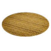 Planche À Découper Arrière - plan à la mode texturé Jaune (Coin)