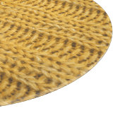 Planche À Découper Arrière - plan à la mode texturé Jaune (Coin)