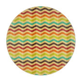 Planche À Découper Arrière - plan à rayures rétro 4 (Devant)