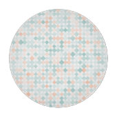 Planche À Découper Arrière - plan abstrait avec de petites taches (Devant)