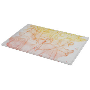 Planche À Découper arrière - plan abstrait d'aquarelle